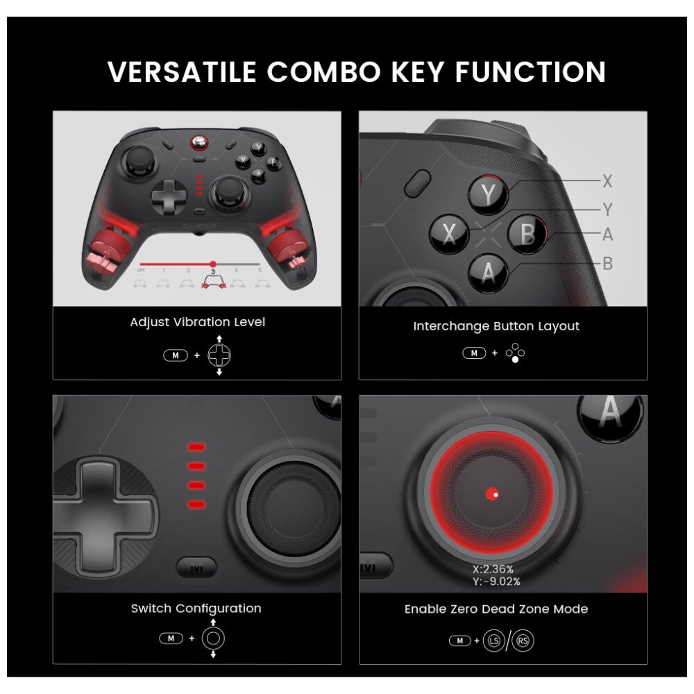 Gamesir BK Cyclone 2 Enhanced Switch/Mobile/PC Wireless Video Game Controller — image 9