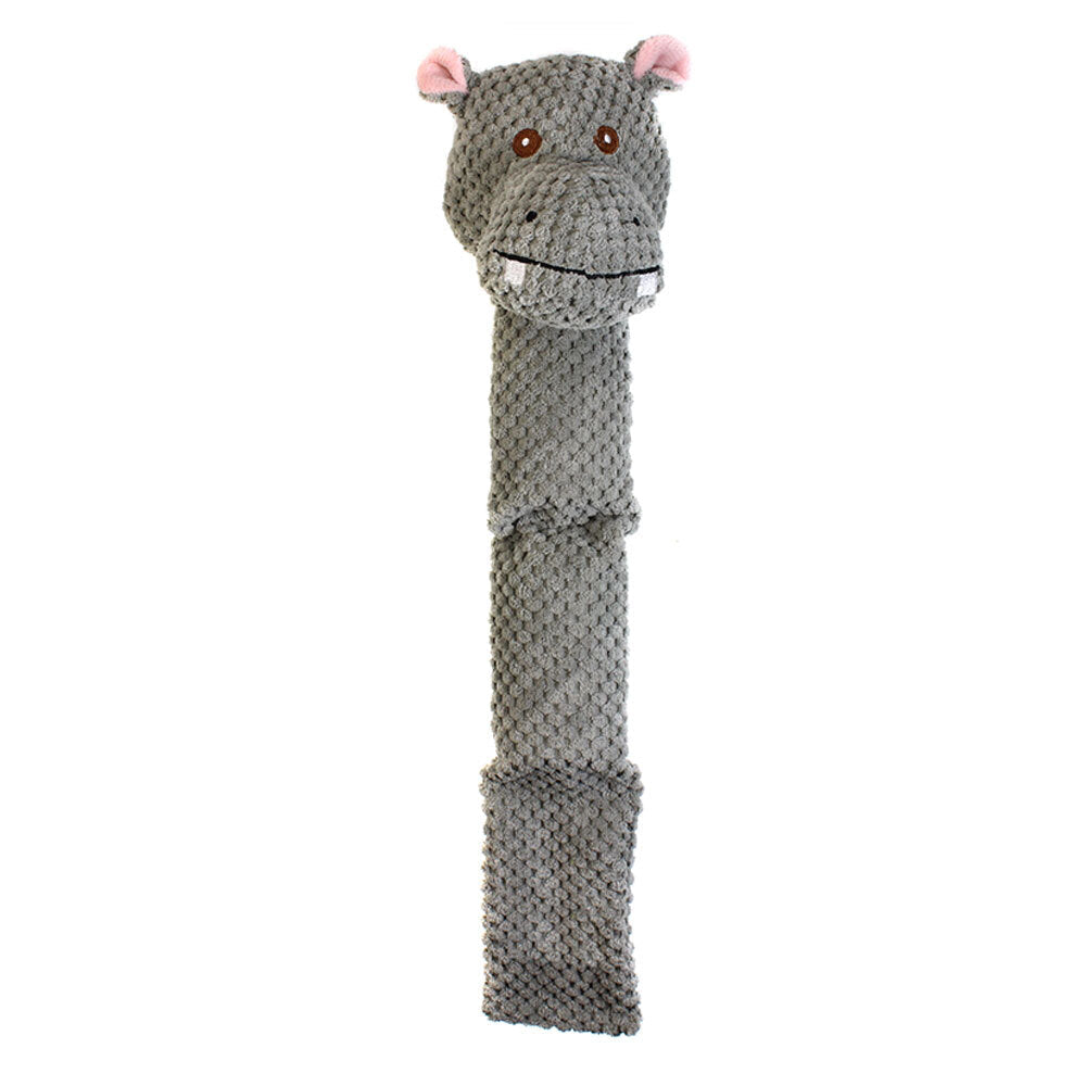 Paw Play Plush Squeak Hippo & Chicken Pet/Dog/Cat Chew/Play/Playing Toy — image 2