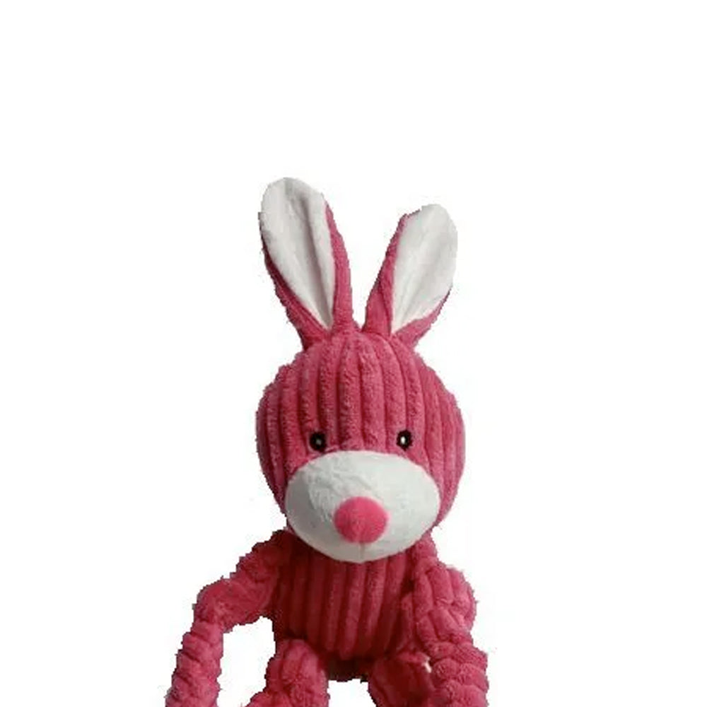 Paw Play 33cm Rabbit Pet Dog Chew Bite Toy Plush Squeak Teething w/ Squeaker — image 2