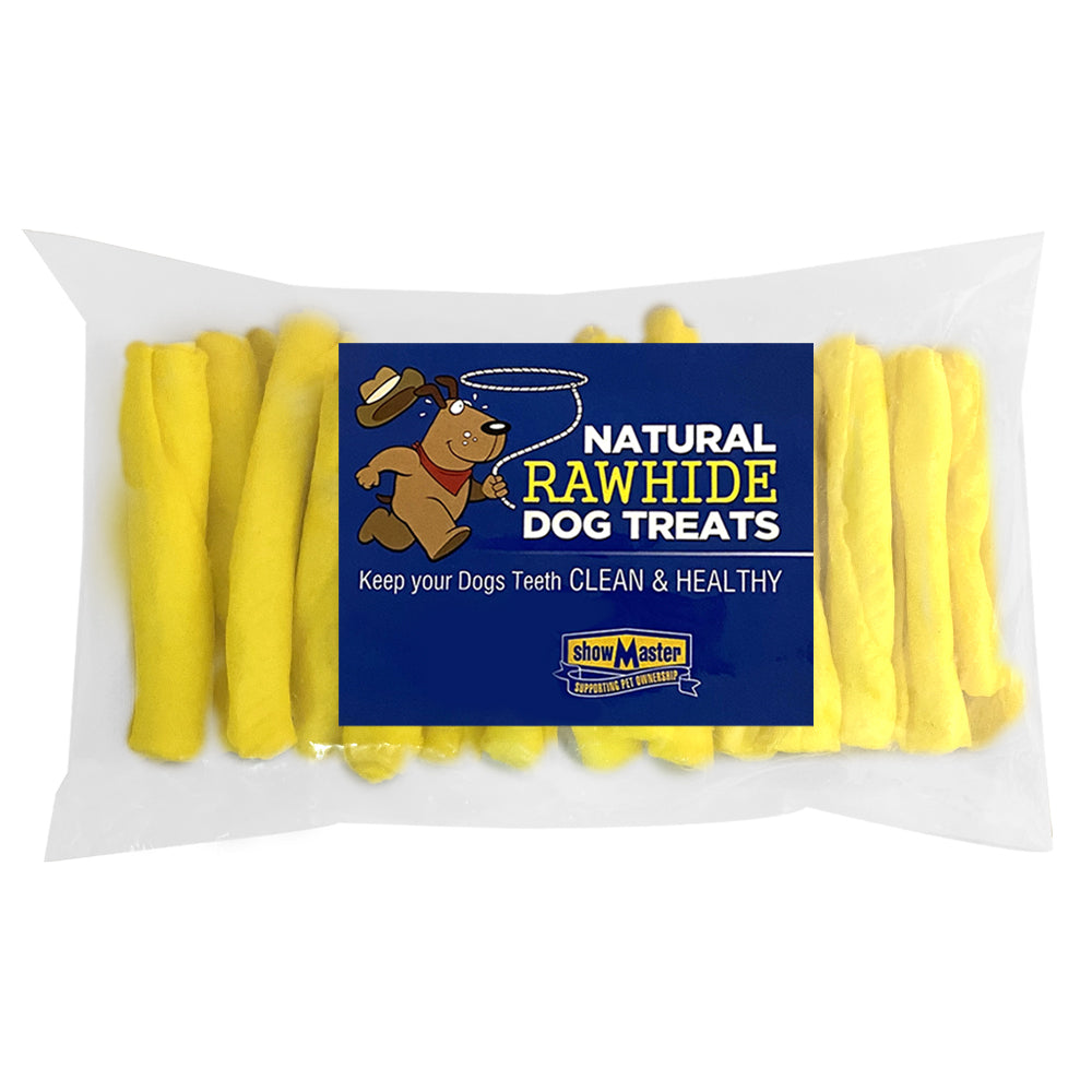 Natural Rawhide Dog/Pet Dental Treats/Chew/Twist Small Chicken Retrievers (30 Pieces) — image 2