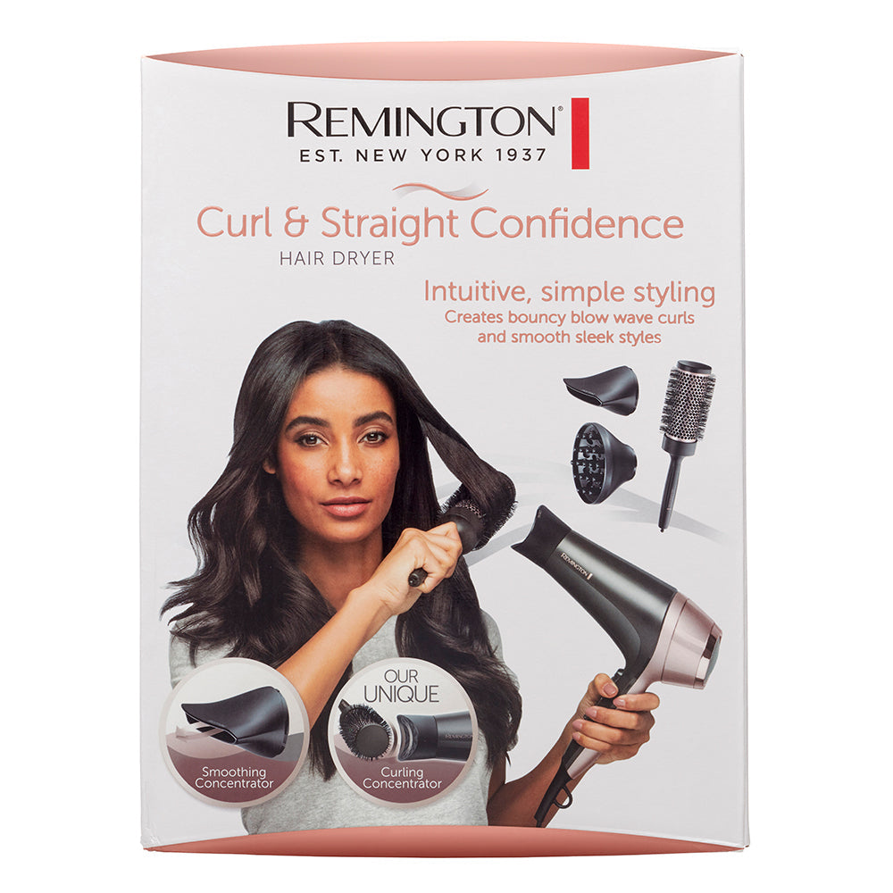Remington 2200W Curl & Straight Confidence Ionic Ceramic Turbo Blow Hair Dryer — image 2