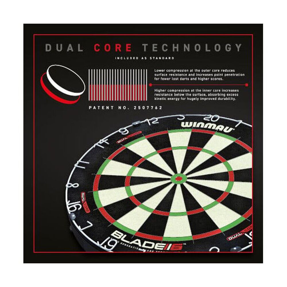 Winmau Blade 6 Dual Core WB3031 Latest Wire Technology Dartboard — image 4