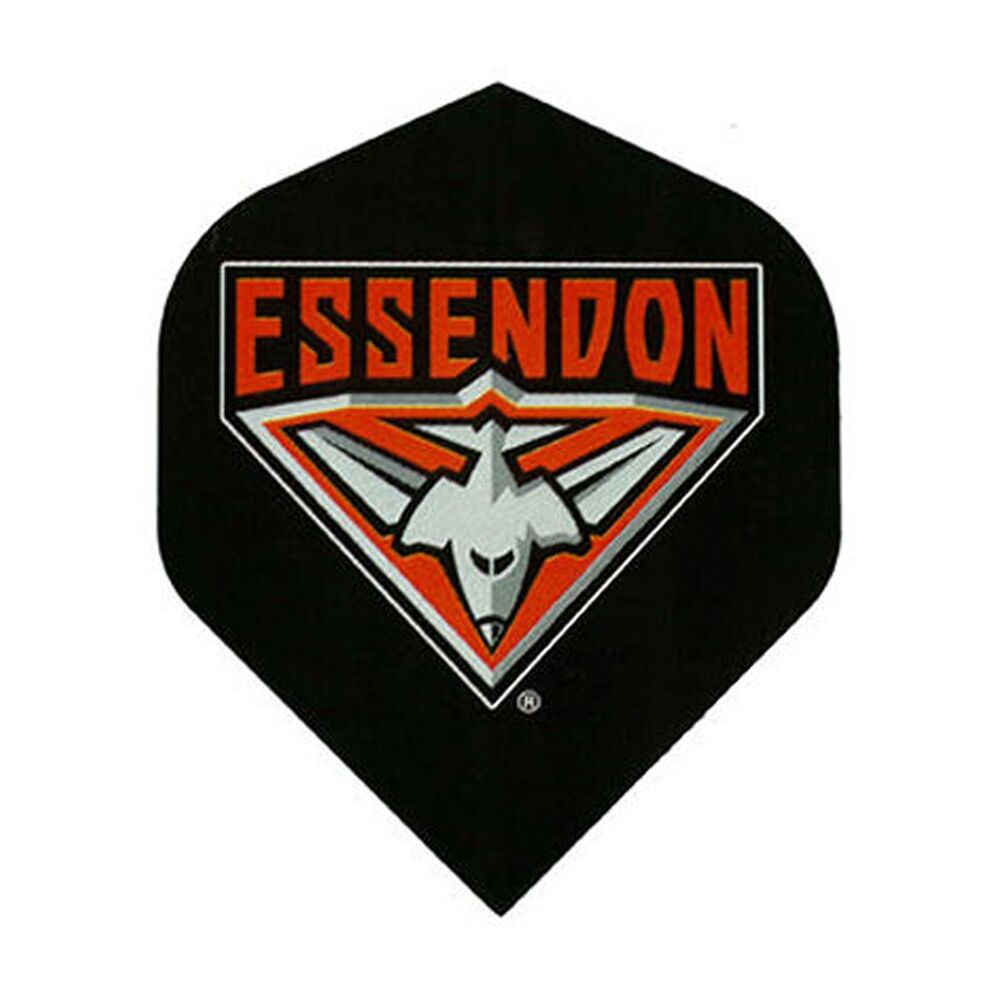 Afl Dart Flights Essendon Bombers Team Design Metronic England Made (3 Pieces) — image 2