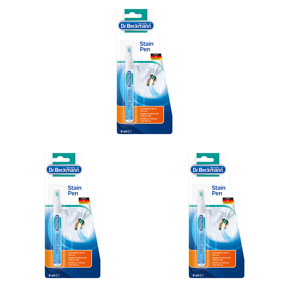DR Beckmann Stain Removal Pen Home Cleaning Tool 9ml (3 Pack)