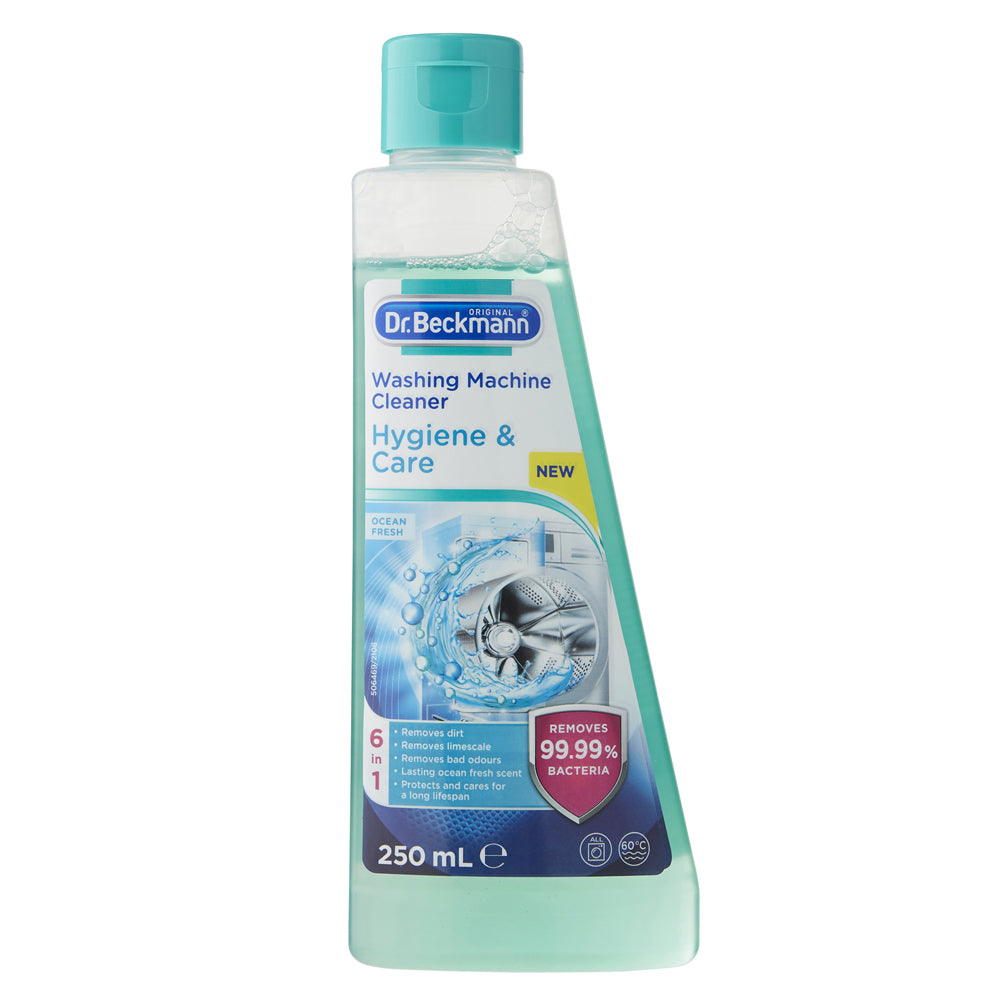 DR Beckmann Washing Machine Cleaner Hygiene & Care Dirt Remover Ocean Fresh