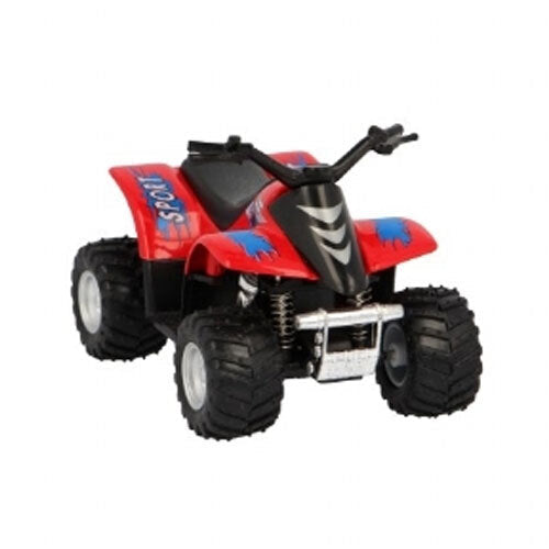 Transport Quad Bike Truck 4WD Vehicle Collectible Toy Cars 9cm Kids 3y+ Assorted