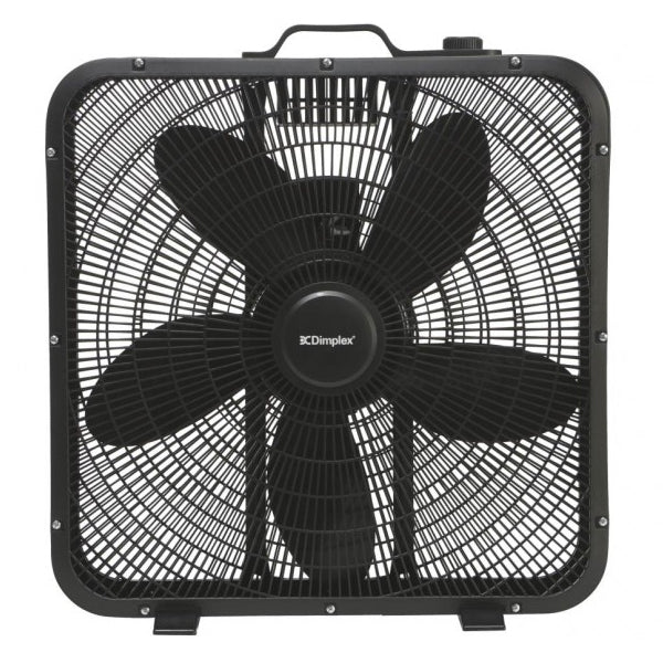 Dimplex 50cm Floor/Desk Box Air Circulator Fan/Cooler/Cooling Matte Black