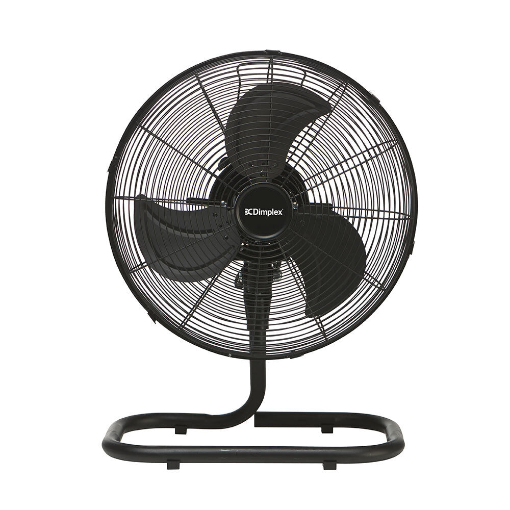 Dimplex 50cm High Velocity Oscillating Floor Fan Black Home Air Cooling — image 2
