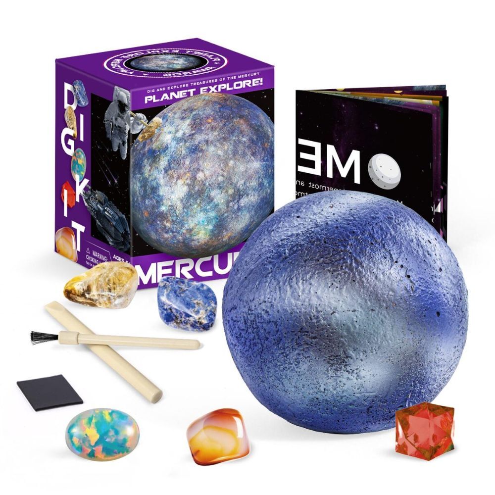 Kaper Kidz Planet Xplore Mecury Dig/Excavation Kids/Childrens Science Kit 6y+