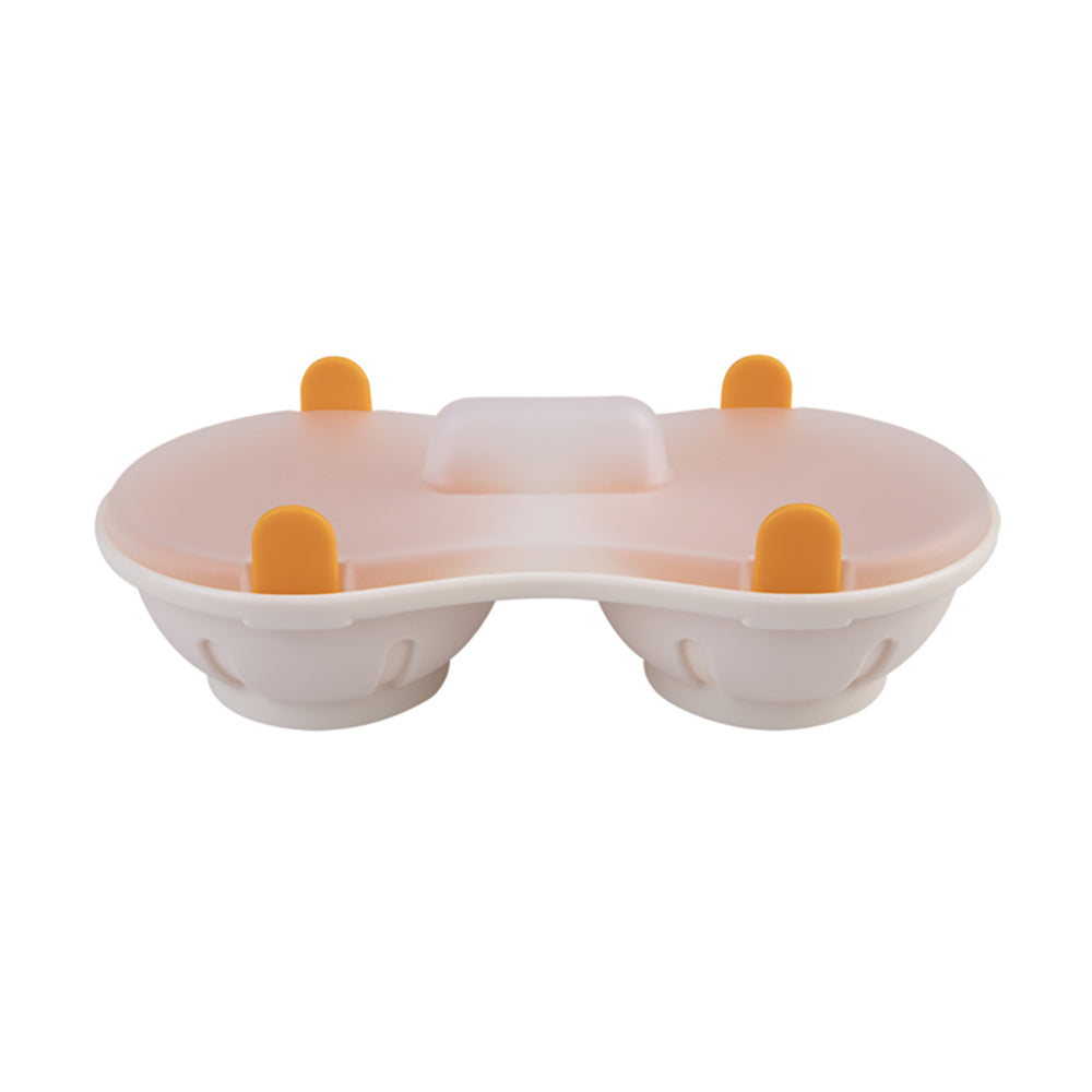 Appetito Microwave Double Egg Poacher Home Kitchen Cooking Tool Tableware — image 3