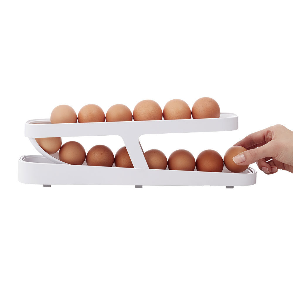 Youcopia Rolldown Egg Dispenser Fridge Storage Organiser Tray 8.6x36.1x10.4cm — image 7