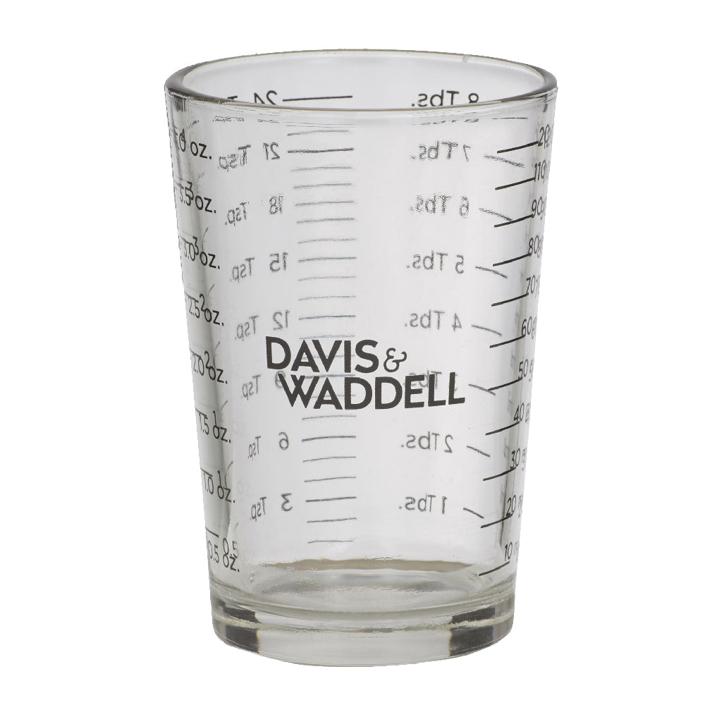 Davis & Waddell Essentials Glass Measuring Cup Baking/Cooking 6x8.5cm Clear