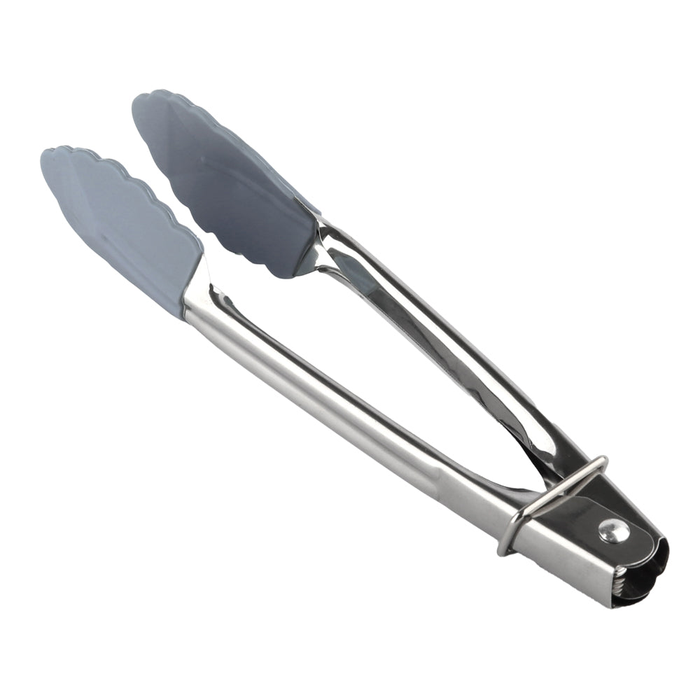 Davis & Waddell Mini Silicone Tongs BBQ/Kitchen Cooking Utensil 18cm Assorted