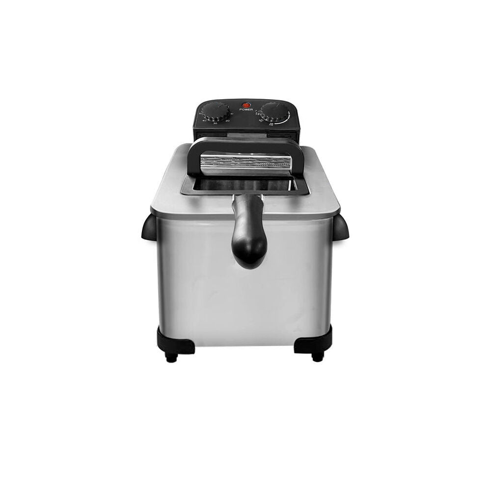 Lenoxx 3.8L Deep Fryer w/ Timer Control Knob/Thermal Device Kitchen Tool — image 2