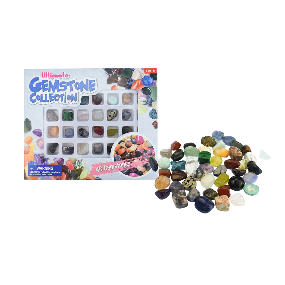 Kaper Kidz 48pc Kaper Kidz Ultimate Gemstone Rock Collection Kids/Childrens Toy 6Y+ (2 Pack) — image 3