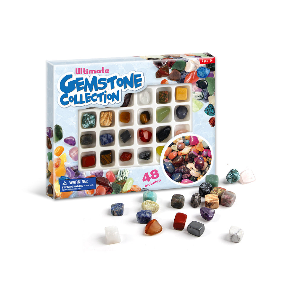 Kaper Kidz 48pc Kaper Kidz Ultimate Gemstone Rock Collection Kids/Childrens Toy 6Y+ (2 Pack) — image 2