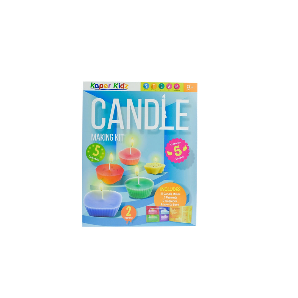 Kaper Kidz Candle Making Craft Kit 16pc Creative Fun Activity 8+ — image 7