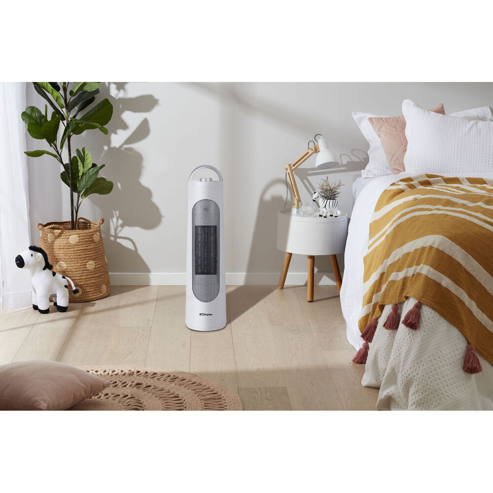 Dimplex 57cm White 2000W Tower Ceramic Electric Heater w/ Manual Control — image 5