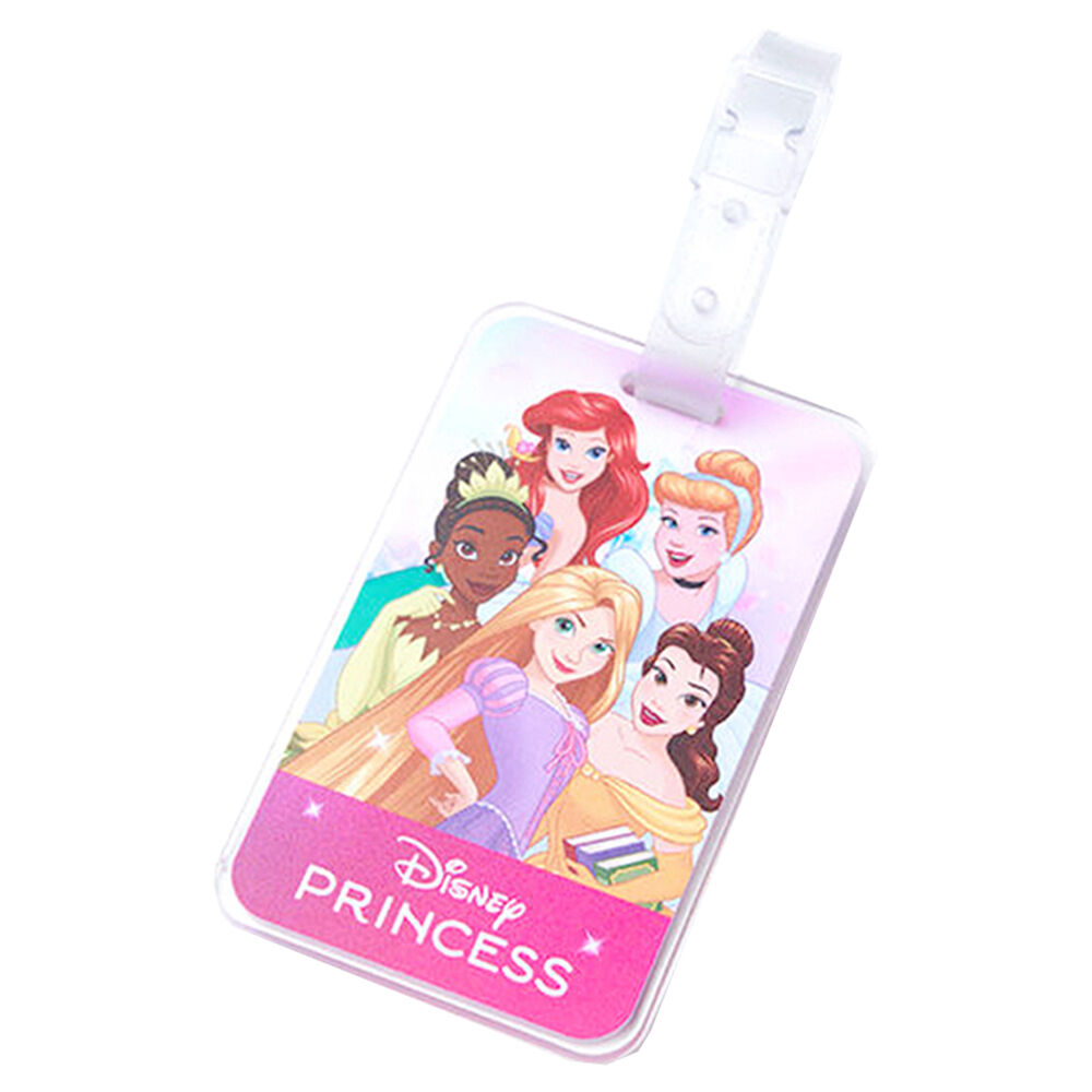 Disney Luggage Tag Suitcase Identity Name/Address Label Bag Badge 5-Princess