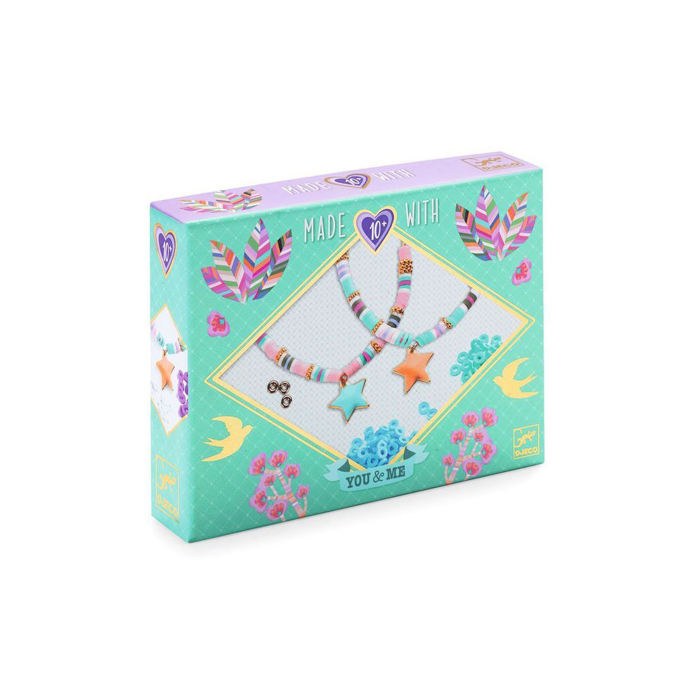Djeco You & Me Heishi Stars Beads Set Kids/Children Jewellery DIY Kit 10y+ — image 4