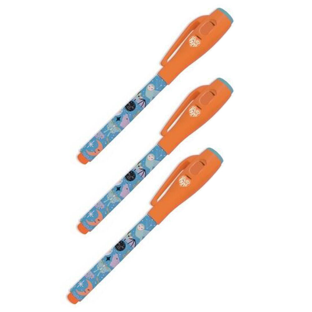 Djeco Camille Magic Pen w/ Invisible Ink Kids/Children Writing Stationery 3+ (3 Pack)