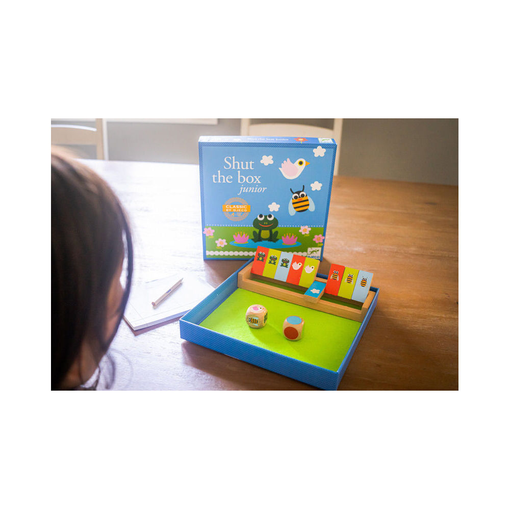 Djeco Shut the Box Kids/Childrens Multiplayer Junior Game Fun Play Toy 4y+ — image 5