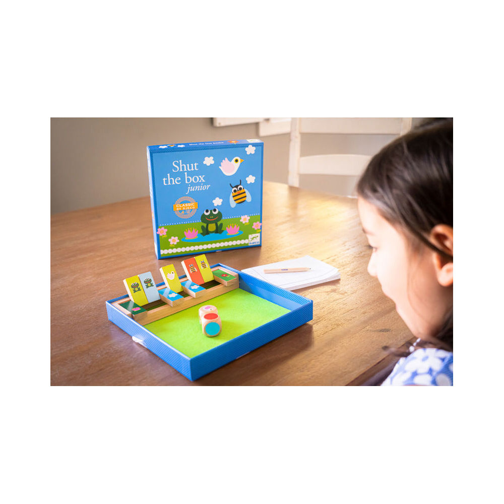 Djeco Shut the Box Kids/Childrens Multiplayer Junior Game Fun Play Toy 4y+ — image 8