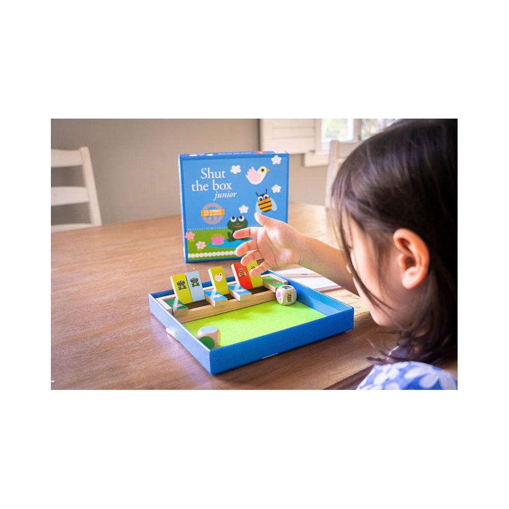 Djeco Shut the Box Kids/Childrens Multiplayer Junior Game Fun Play Toy 4y+ — image 9