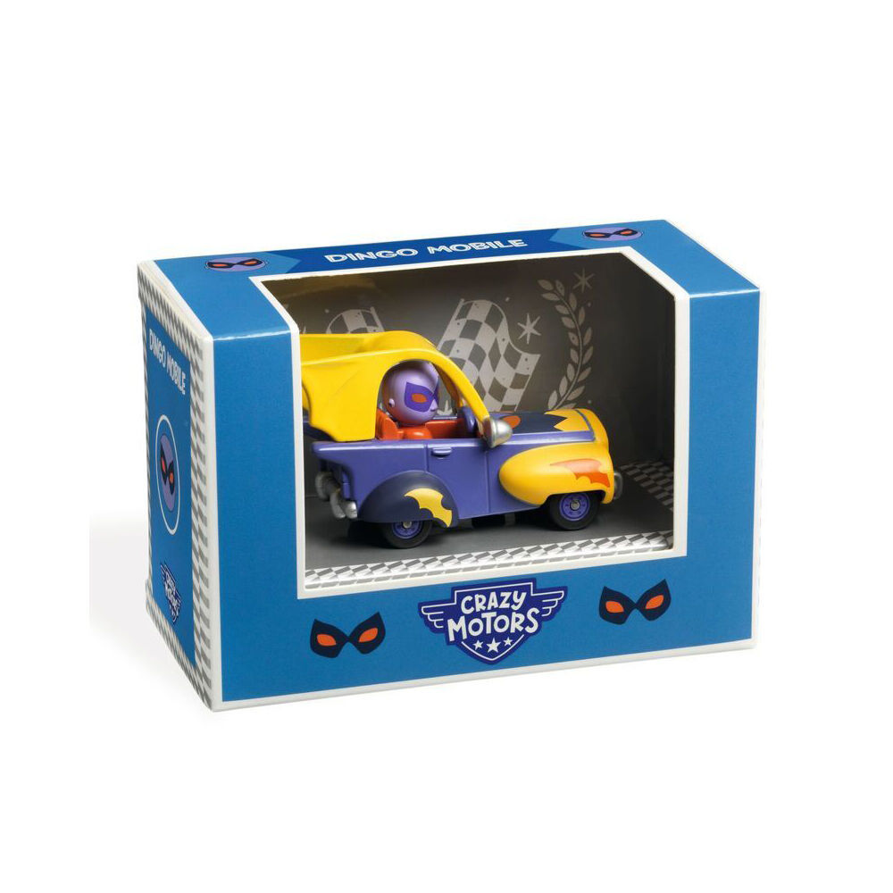 Djeco Dingo Mobile Crazy Motors 4x8cm Kids/Children Racing Car Play Toy 3y+ (2 Pack) — image 3