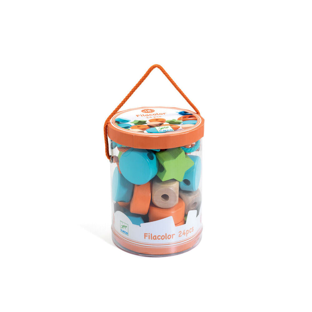Djeco Filacolor 12cm Kids/Children Wooden Sensory/Educational Play Toy 18m+ — image 2