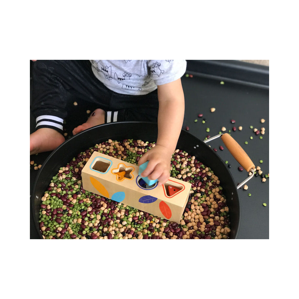 Djeco Boitabasic Wooden Shape Sorter Box Kids/Children Educational Toy 12m+ — image 4