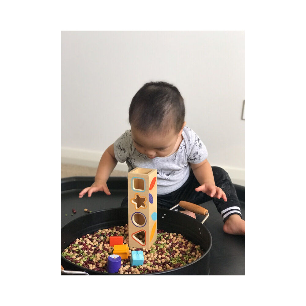 Djeco Boitabasic Wooden Shape Sorter Box Kids/Children Educational Toy 12m+ — image 5