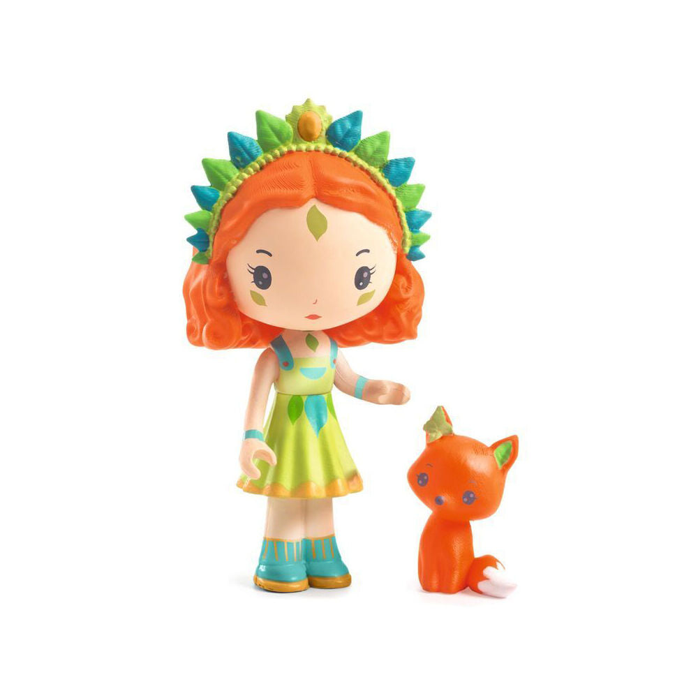 Djeco Sylvia & Fox's House In The Forest Figurines Kids/Children Play Toy 4y+