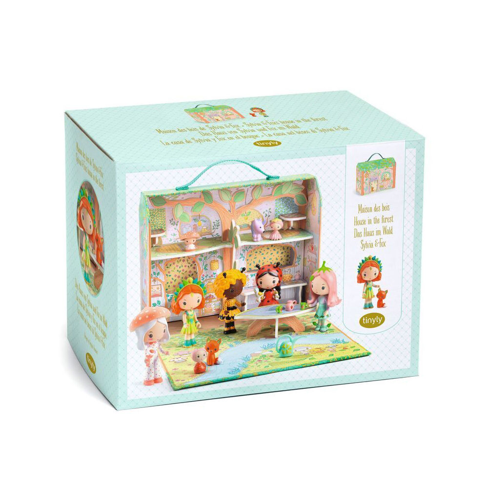 Djeco Sylvia & Fox's House In The Forest Figurines Kids/Children Play Toy 4y+ — image 7