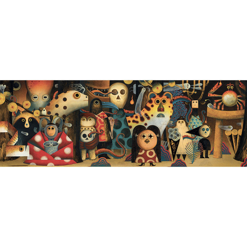 Djeco Yokai Gallery Jigsaw Puzzle Kids/Childrens Sensory Game Toy 8y+ (500 Pieces) — image 2
