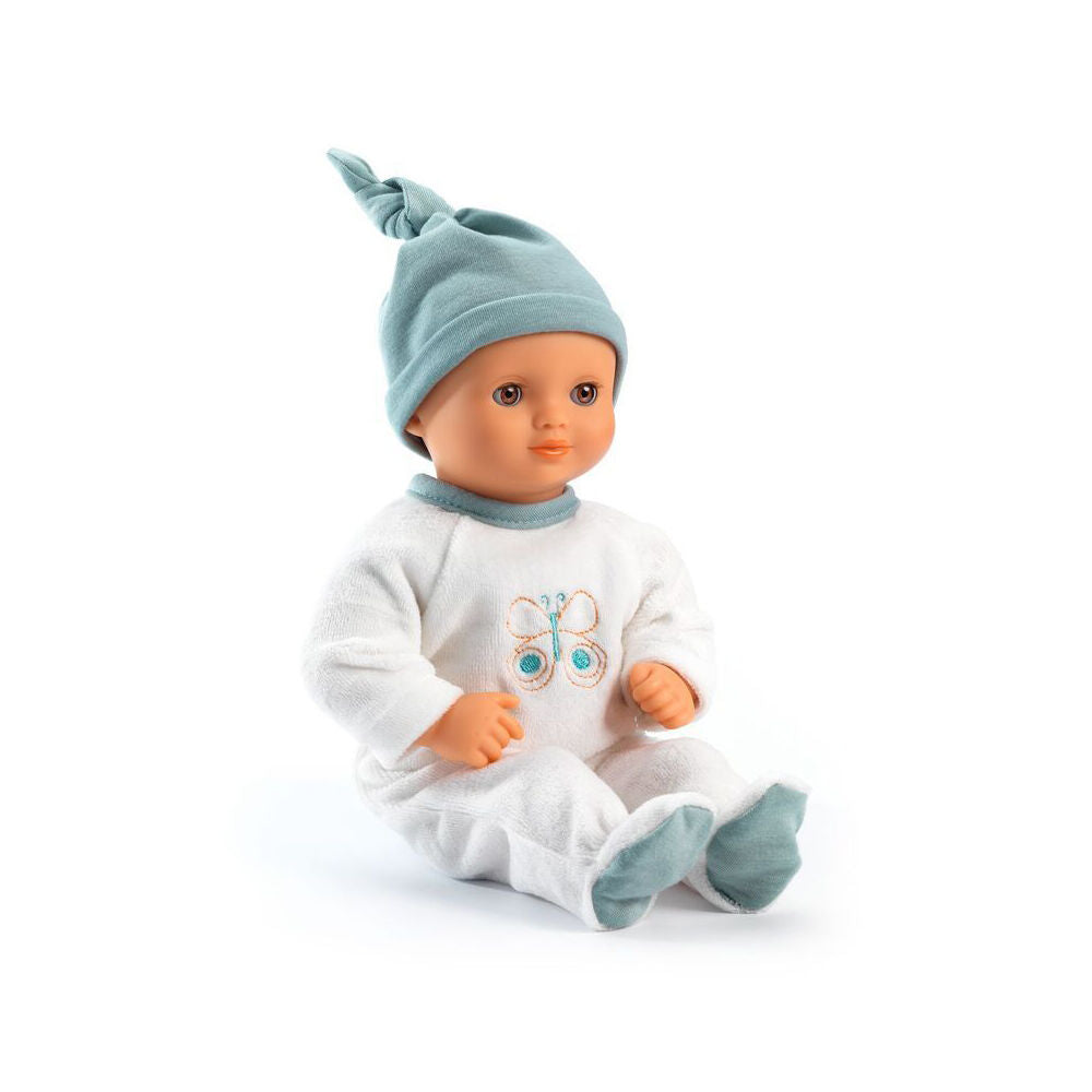 Djeco 32cm Pomea Machine Washable Neige Soft Body Doll Kids/Children Toy 18m+
