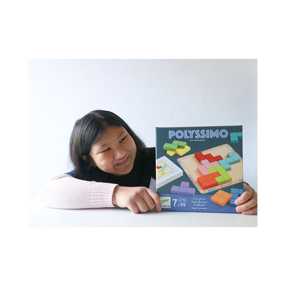 Djeco Polyssimo Sologic Kids/Children Play Board Game w/ 30 Challenges 7y+ — image 3