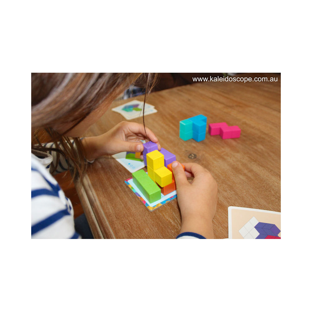 Djeco Cubissimo Sologic Kids/Children Play Board Game w/ 60 Challenges 7y+ — image 4