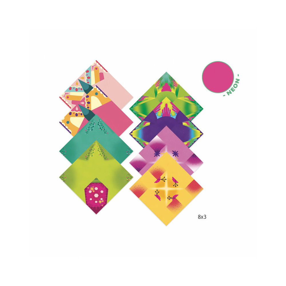 Djeco Tropics Origami Kids/Children Art Educational Folding Activity Kit 7y+ — image 3