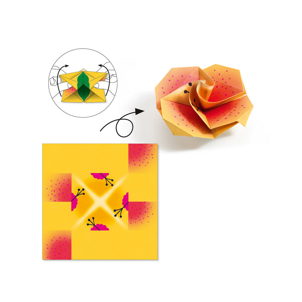 Djeco Tropics Origami Kids/Children Art Educational Folding Activity Kit 7y+ — image 5