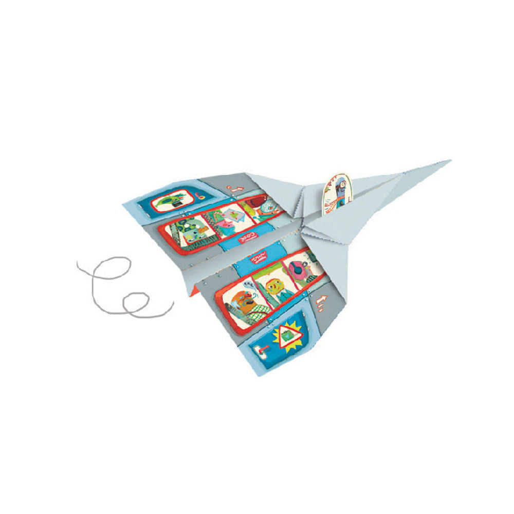 Djeco Planes Origami Kids/Children Art Educational Folding Activity Kit 7y+ — image 3