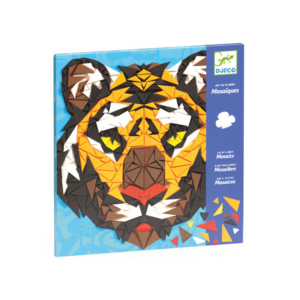 Djeco Khan Mosaic Art/Craft Kids/Children Creative Design Activity Kit 8y+ — image 5