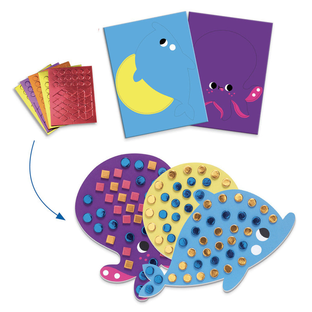 Djeco Seaside Delights Multi Educational Kids/Children Creative Craft Kit 3y+ — image 2