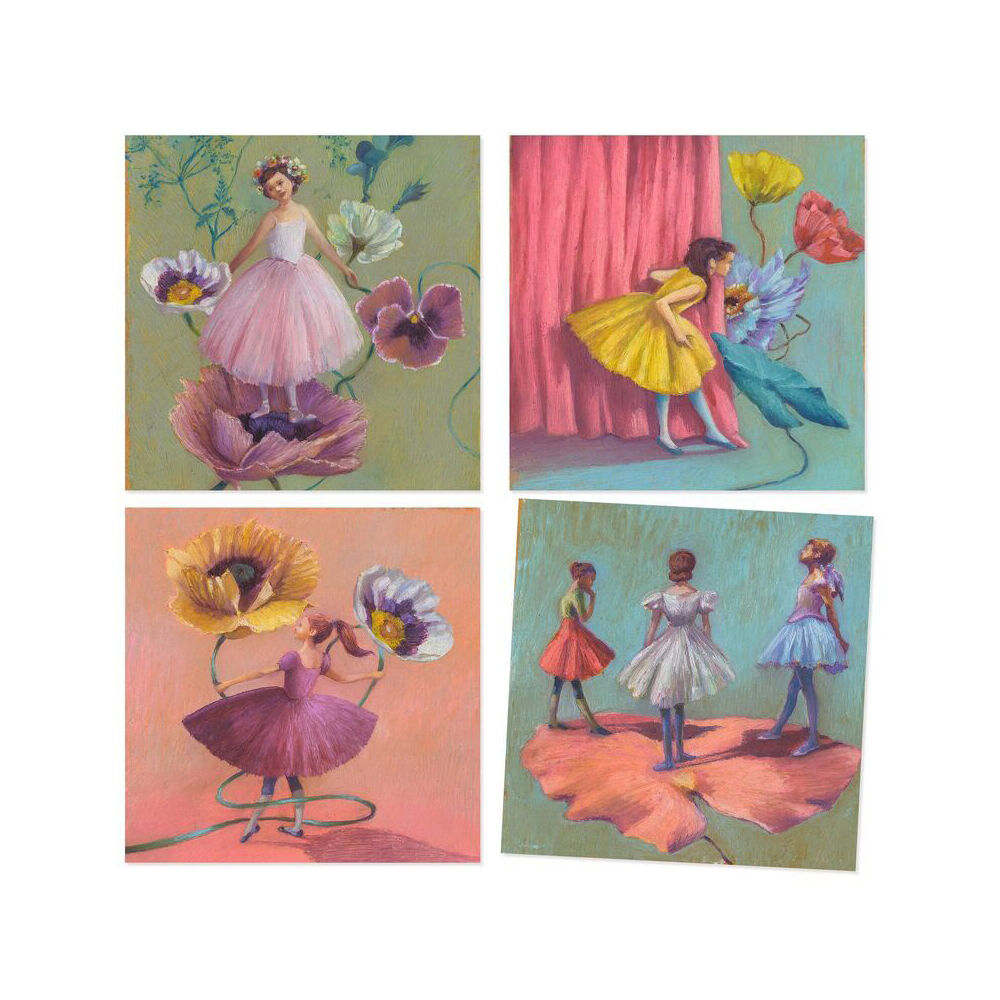 Djeco Inspired By The Ballerina-Edgar Degas-Wax Crayons Kids Oil Pastel Set 8y+ — image 4