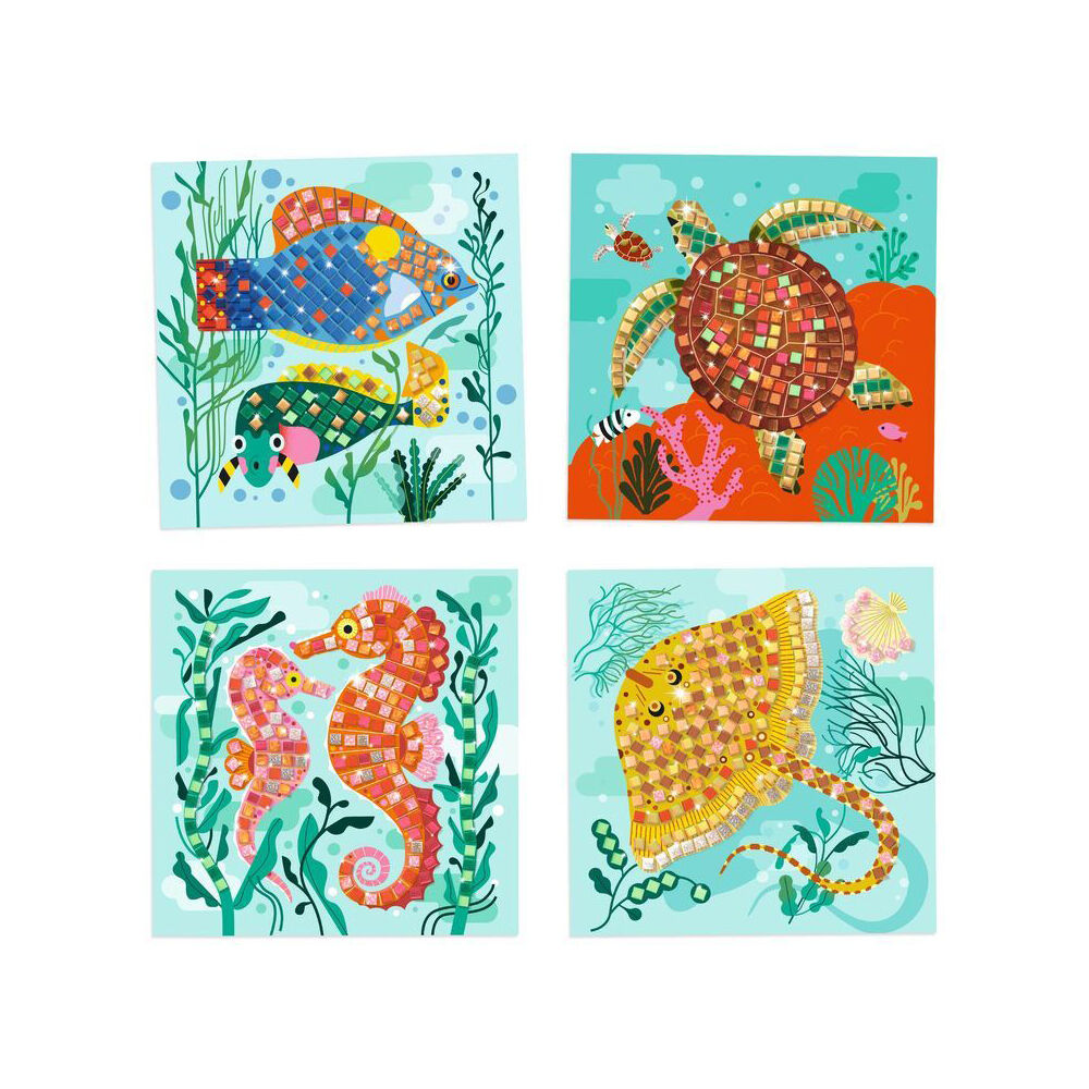 Djeco Caribbean Mosaic Kids/Childrens DIY Creative Craft/Art Activity Kit 5y+ — image 4