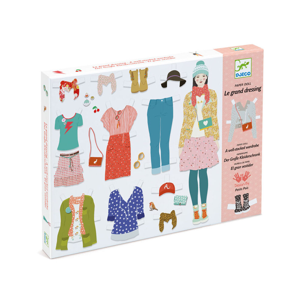Djeco One Big Dressing Room Kids/Children Creative Crafts/Art Play Set 7y+ — image 4