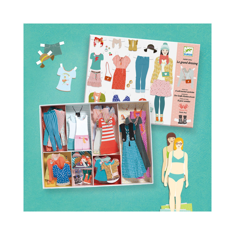 Djeco One Big Dressing Room Kids/Children Creative Crafts/Art Play Set 7y+ — image 3