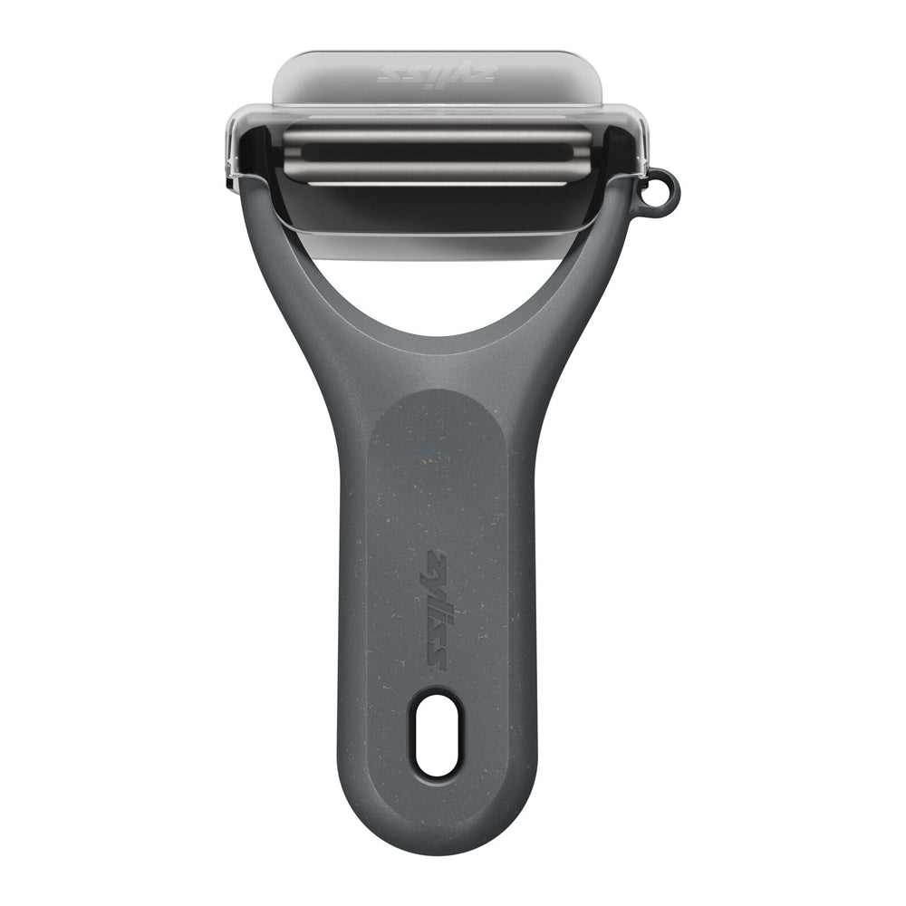 Zyliss S/S Swivel Y Fruit/Vegetable Peeler w/Cover Kitchen Utensil 14cm Grey — image 2