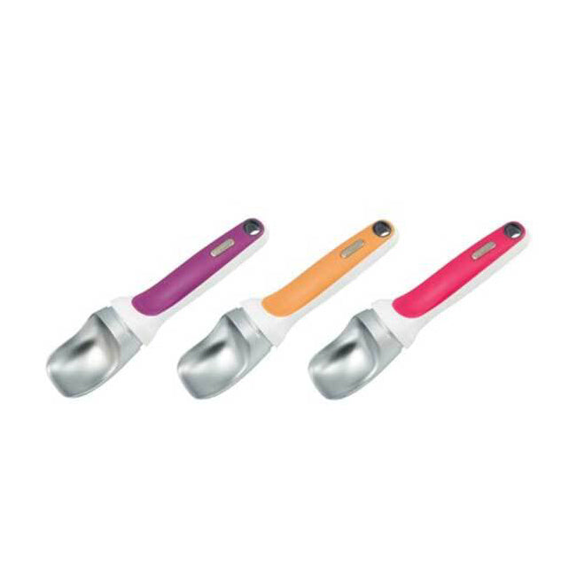 Zyliss Right Scoop Hard Ice Cream Scooper Zinc Alloy Kitchen Utensil Assorted — image 2