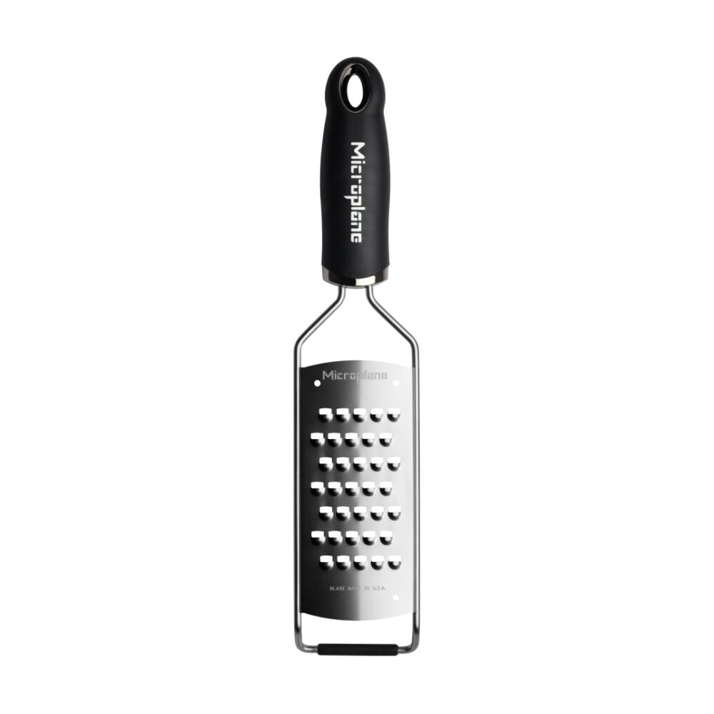 Microplane Black Plastic Handle Gourmet Extra Course Grater Kitchen Accessory